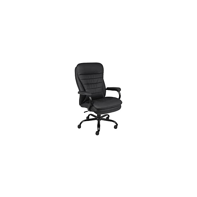 Boss Office Products Heavy Duty Leather Plus Chair