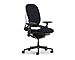 Steelcase Leap Office Chair, Black Frame and Buzz2 Black Fabric