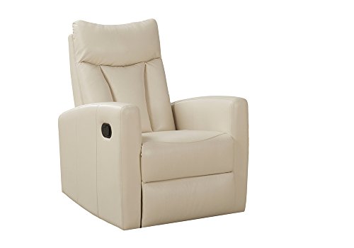 Monarch Specialties (white) Recliner chair