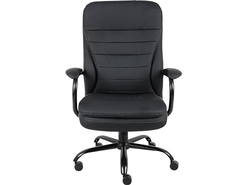 Boss Office Products Heavy Duty Leather Plus Chair