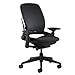 Steelcase Leap Office Chair, Black Frame and Buzz2 Black Fabric