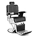 Artist hand Barber Chair Barbershop Chairs Hydraulic Recline Barber Chairs Salon Chair for Hair Stylist Tattoo Chair Barber Salon Equipment(Black1)