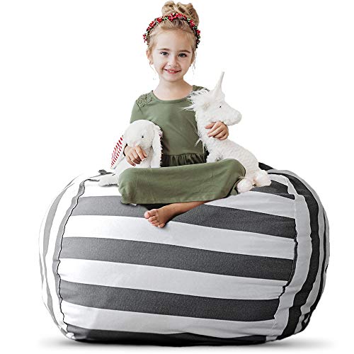 Creative QT Stuffed Animal Storage Bean Bag Chair