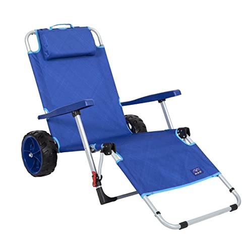 Mac Sports 2-in-1 Beach Folding Lounge Chair for elderly