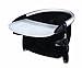 phil&teds Lobster Clip-On Highchair, Black – Award Winning Portable High Chair – Includes Carry Bag and Dishwasher Safe Tray – Hygienic and Easy Clean – Safe and Secure – Ideal For Home and Travel