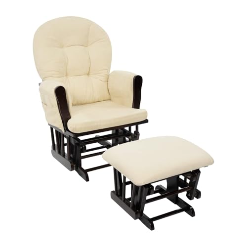 Naomi Home Brisbane Glider & Ottoman Set