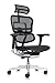 Ergohuman Eurotech GEN2 – High Back Black Mesh Office Chair with Adjustable and Flexible Lumbar Support – Headrest, Seat Slider, Armrests, and Height Adjustment