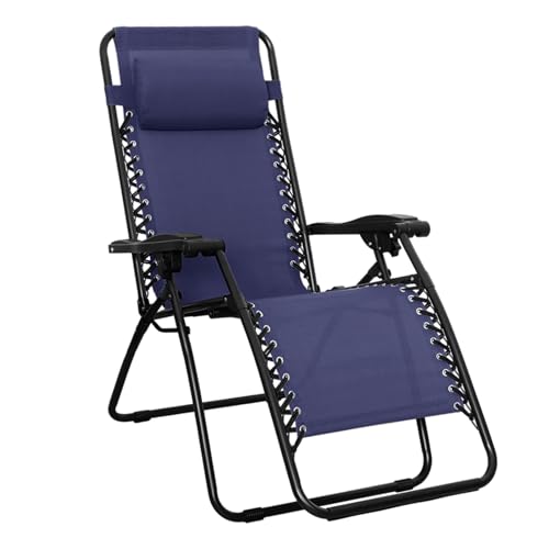 AmazonBasics Outdoor Zero Gravity Lounge Folding Chair