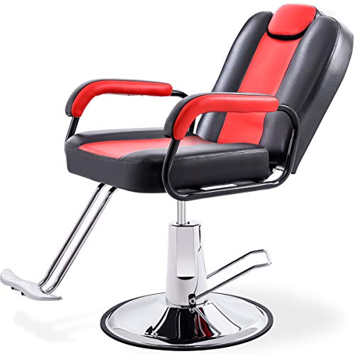 Merax Hydraulic Recliner Barber Chair for Hair Salon