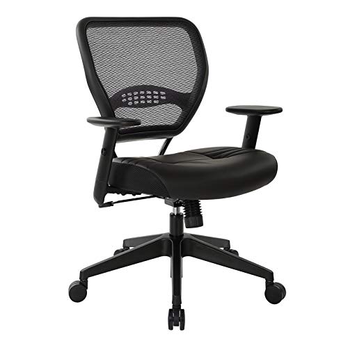 AirGrid Eco Leather Seat Base Managers Chair