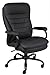 Boss Office Products Heavy Duty Double Plush CaressoftPlus Chair-400 Lbs, Black