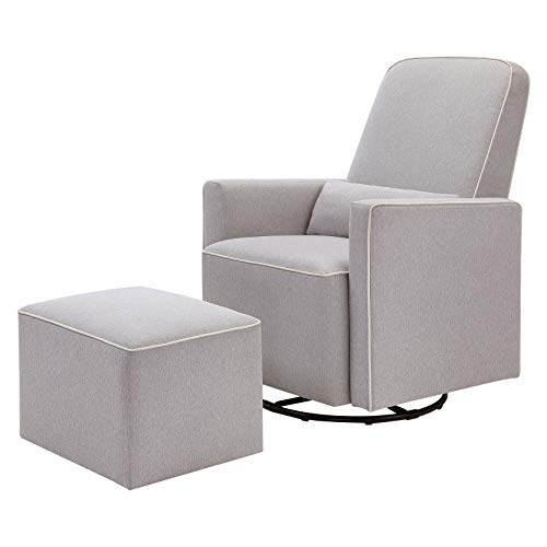 DaVinci Olive Upholstered Swivel Glider Recliner