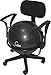 Sivan Health and Fitness Arm Rest Balance Ball Fit Chair with Ball and Pump