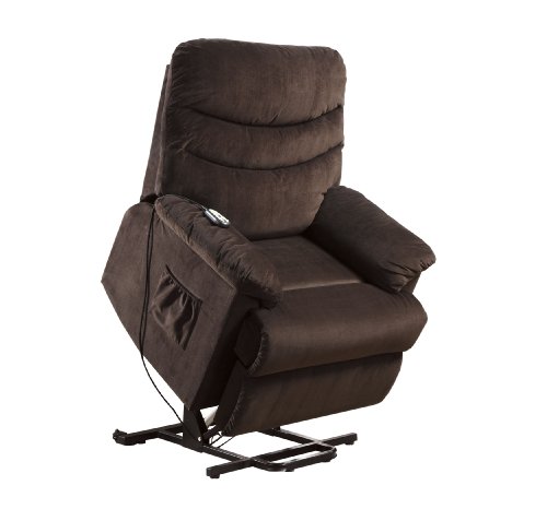 Bella Fabric Recliner With Stand-Assist Power Lift System