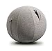 Vivora Luno Exercise Ball Chair, Barley Cover, Chenille, Standard Size (22 to 24 inches), for Home Offices, Balance Training, Yoga Ball