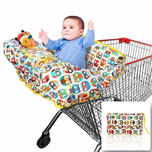 2-In-1 Shopping Cart Cover | High Chair Cover For Baby