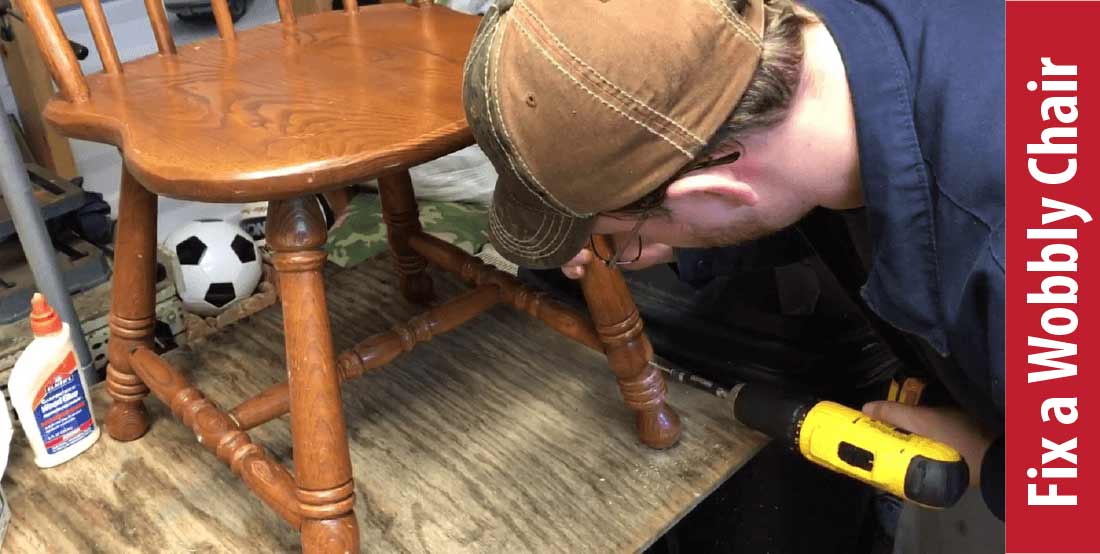 How To Fix A Wobbly Chair