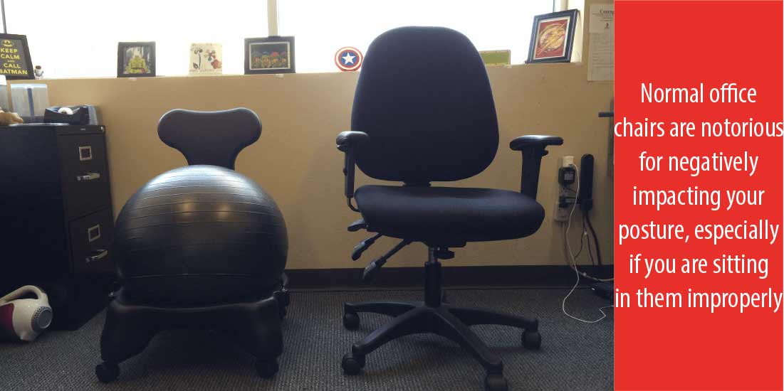 Idea Behind Using An Exercise Ball Instead Of An Office Chair