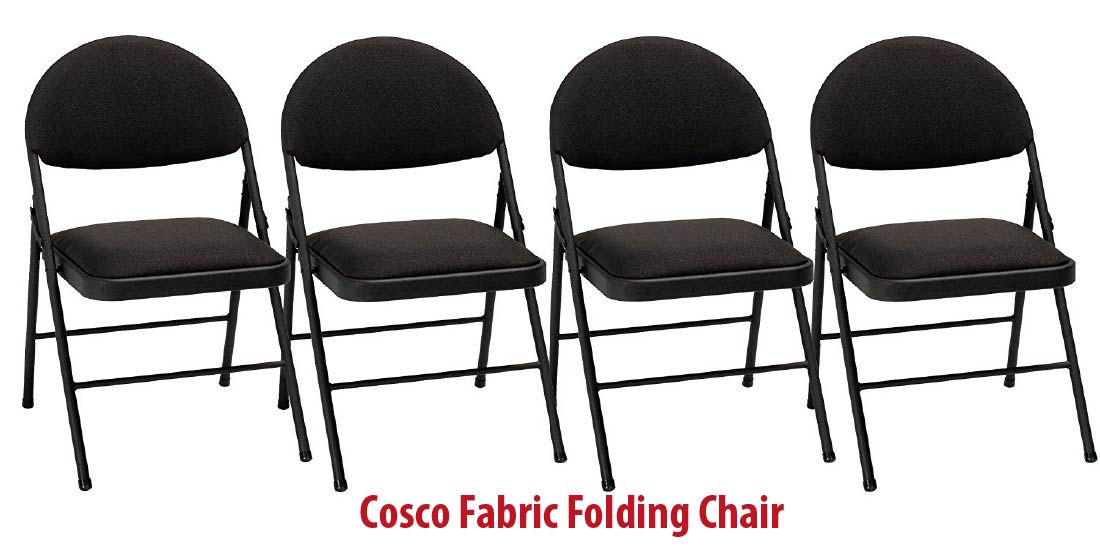 Cosco Fabric 4 Pack Folding Chair Review HuntChair   Cosco Fabric 4 Pack Folding Chair Review 