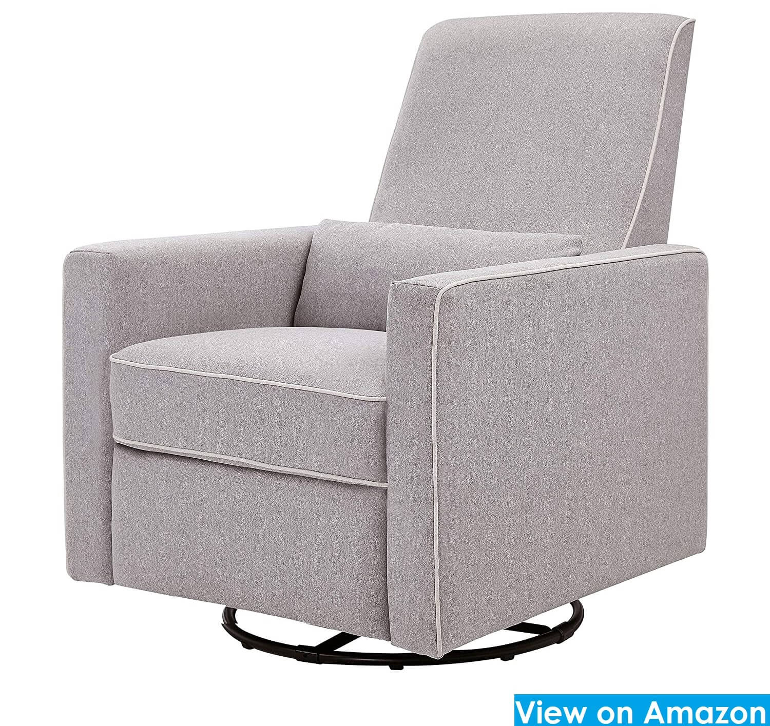 DaVinci Piper Upholstered Recliner and Swivel Glider